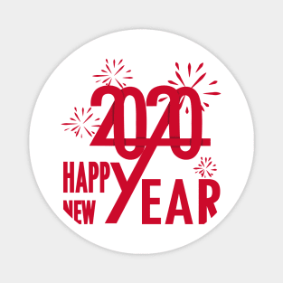 happy new year 2020 Magnet